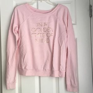 Pink Crew Neck Sweater